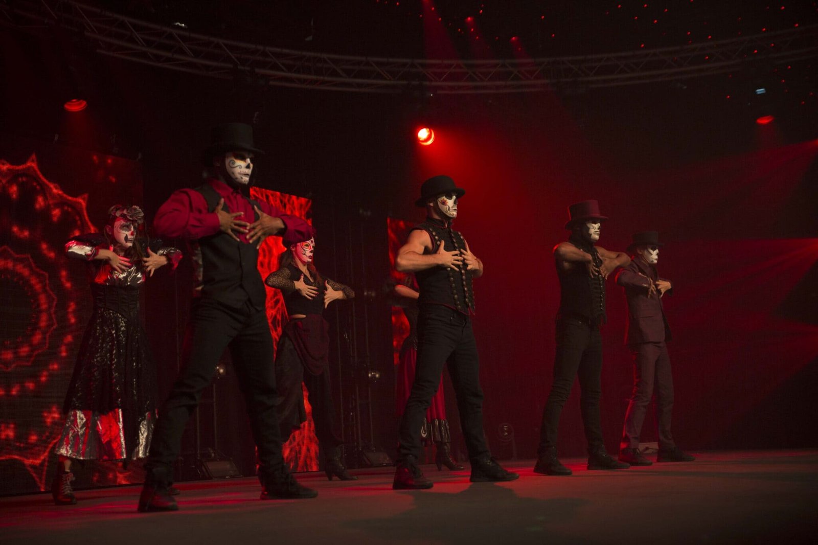 Carnivale shared Christmas party at Evolution London, Battersea Park, Battersea — photograph 1