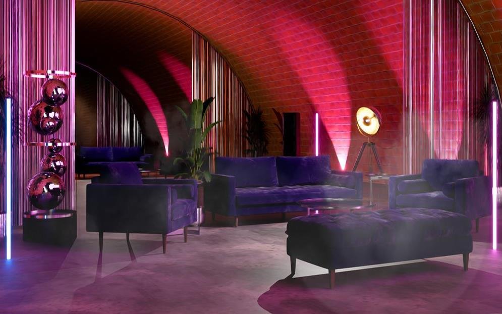 Disco Nights at the Vaults shared Christmas party at The Vaults at Old Billingsgate, Monument — photograph 2