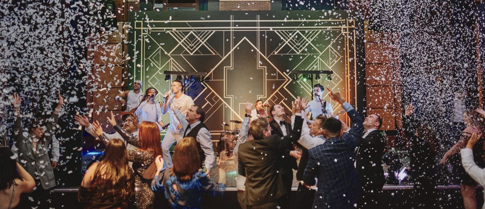 Gatsby's Grand Soirée shared Christmas party at Leonardo Royal London Tower Bridge, Tower Hill — photograph 4