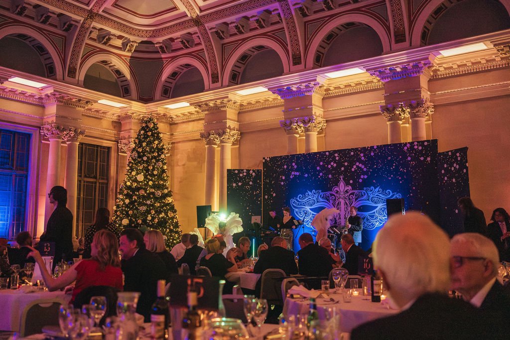 Grand Masquerade Ball shared Christmas party at Leonardo Royal London St Paul's, St Paul's — photograph 1