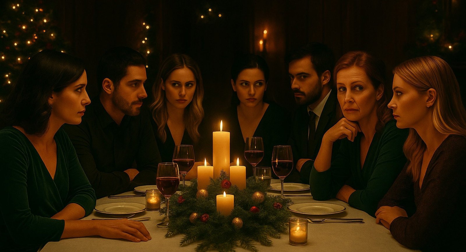The Imposters: Come All Ye Faithful shared Christmas party at Central London four-star hotel (Victoria), Victoria
